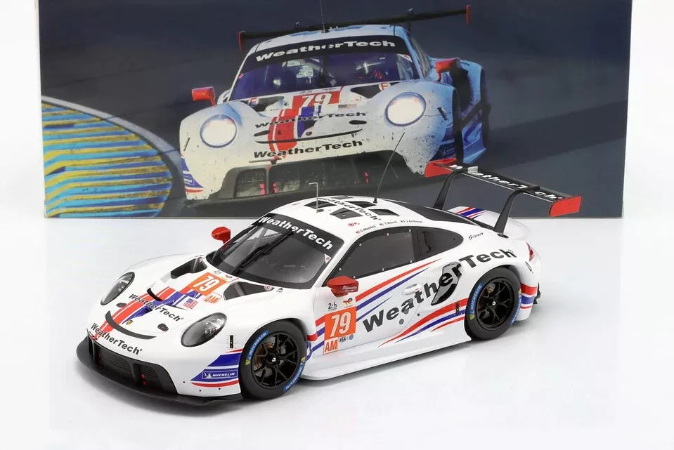 IXO 1/18 Porsche 911 RSR #79 24H Le Mans 2022 LEGT18-23006