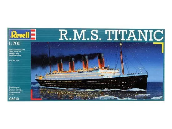 Revell 1/700 R.M.S. Titanic 05210C OPEN BOX