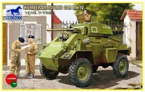 BRONCO 1/35 HUMBER ARMOURED CAR MK.IV装甲車 Bronco 1/35 British Humber Armored Car Mk. IV CB35081 – Burbank's
