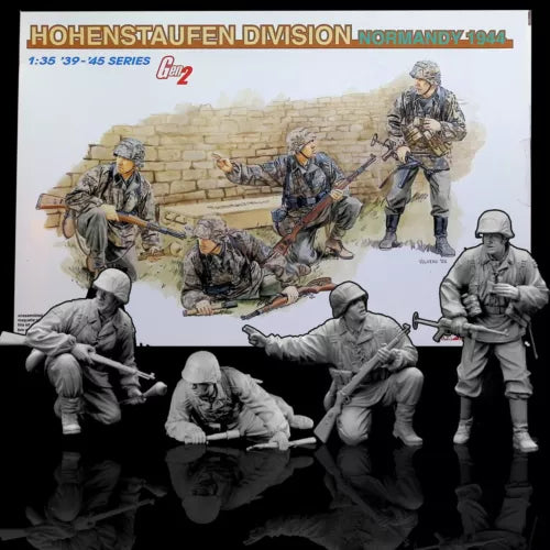 Dragon 1/35 German Hohenstauffen Division Normandy 1944 6282C OPEN BOX