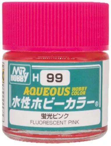 Mr. Hobby Aqueous H099 Fluorescent Pink 10ml