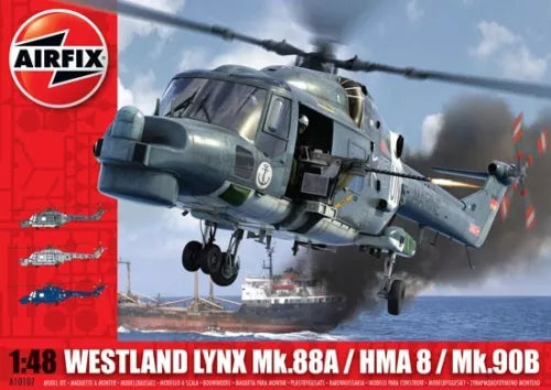 Airfix 1/48 British Westland Lynx MK.88/ HMA 8/ MK.90B A10107AC OPEN BOX