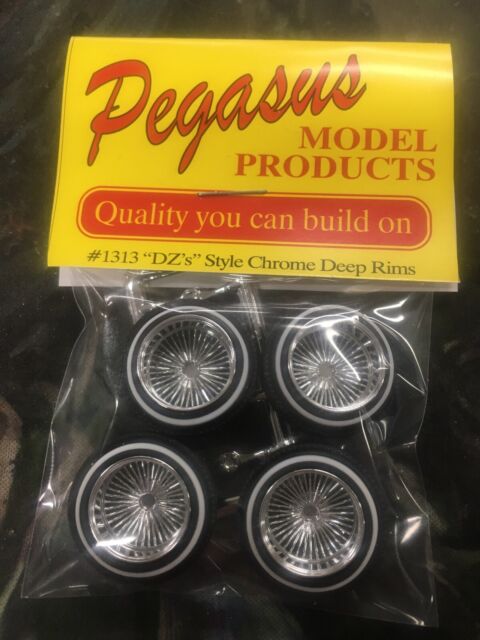 Pegasus Rim & Tire Set 1/24 1313 