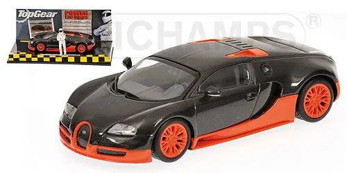 Minichamps 1/43 Bugatti Veyron Super Sport Top Gear With Stig 519 431102 C