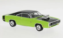 Load image into Gallery viewer, IXO 1/43 Dodge Charger R/T 1970 Light Green/Black CLC620