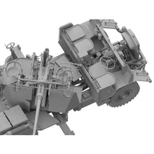 Load image into Gallery viewer, Thunder Model 1/35 British Morris C9/B truck with 40mm Bofors AA Gun Early 35210
