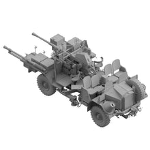 Load image into Gallery viewer, Thunder Model 1/35 British Morris C9/B truck with 40mm Bofors AA Gun Early 35210