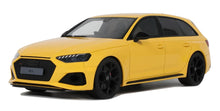 Load image into Gallery viewer, GT Spirit 1/18 Audi RS 4 25th Anniversary 2024 Yellow GT935 SALE