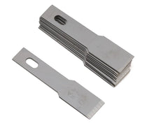 Load image into Gallery viewer, Tamiya 74101 Modelers Knife Pro Replacement Blades Chisel (10 pcs)