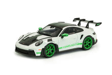 Load image into Gallery viewer, Solido 1/43 Porsche 911 (992) GT3 "Tribute to Carrera" White / Green S4314801