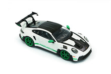 Load image into Gallery viewer, Solido 1/43 Porsche 911 (992) GT3 "Tribute to Carrera" White / Green S4314801