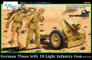 Vision Models 1/35 German 75mm leIG18 Light Infantry Gun w/ 2