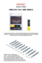 Load image into Gallery viewer, Dspiae HC-07 Element Tools Tungsten Steel Hook Broach 0.7mm