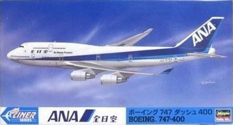 Hasegawa 1/400 ANA Boeing 747-400 10402