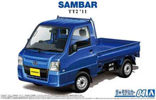 Load image into Gallery viewer, Aoshima 1/24 Subaru Sambar WR Blue Limited 05828