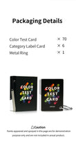 Load image into Gallery viewer, Dspiae  CC-01 Color Test Card Model Paint Color Test Cards