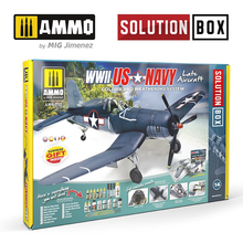 Load image into Gallery viewer, Ammo by Mig AMIG7723 Solution Box WWII US Navy Late Aircraft SALE!