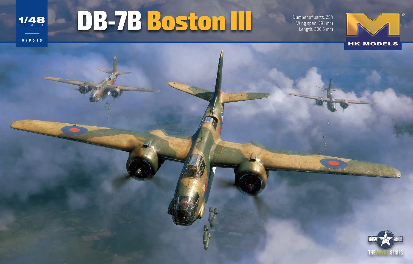 HK Models 1/48 US A-20B/C Havoc 01F015 – Burbank's House of Hobbies