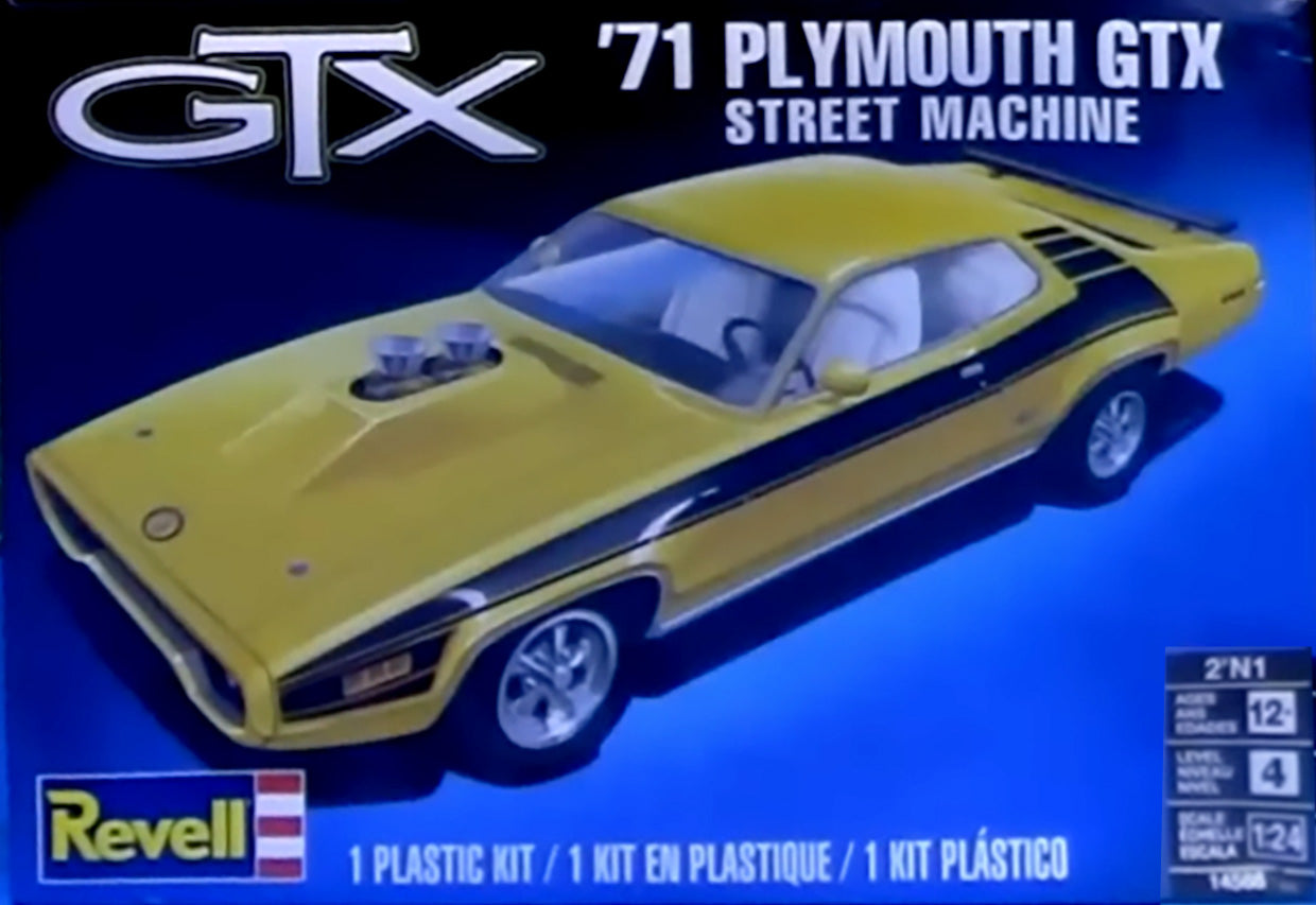 Revell 1/24 Plymouth GTX Street Machine 1971 14588 COMING SOON 