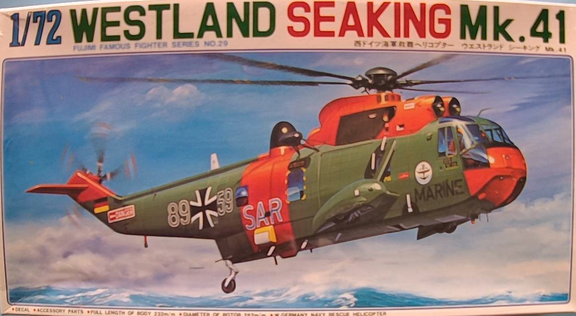 Fujimi 1/72 Westland Seaking MK.41 7A29C OPEN BOX – Burbank's