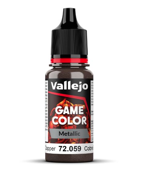 Vallejo Game Color 72.059 Hammered Copper 18ml