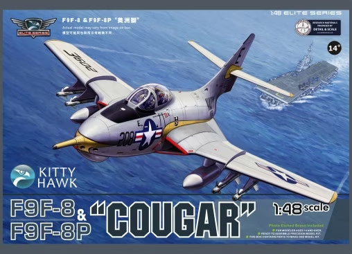 Kitty Hawk 1/48 US F9F-8/8P Cougar KH80127