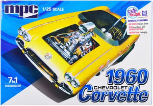MPC 1/25 Chevrolet Corvette 1960 7 in 1 Kit MPC1002