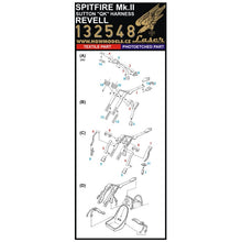 Load image into Gallery viewer, HGW 1/32 British Spitfire Mk.II Microtextile Seatbelts with PE Buckles 132548