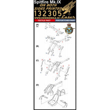 Load image into Gallery viewer, HGW 1/32 British Spitfire Mk.IX Seatbelts with PE Buckles 132305'