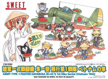 Load image into Gallery viewer, Sweet 1/144 Japanese Ki-43-1 Army Type 1 Hayabusa 1st Hiko Sentai Vietnam 42 #46 14146