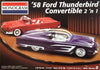 Monogram 1958 Ford Thunderbird Convertible 3in1 Customizing Kit 85-2385C OPEN BOX