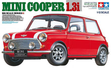 Load image into Gallery viewer, Tamiya 1/12 Mini Cooper 1.3i Plastic Model Kit 12031'