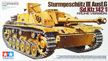 Load image into Gallery viewer, Tamiya 1/35 German Sturmgeschutz III Ausf. G (Sd.Kfz>142/1) Fruhe Version + extras 35197C
