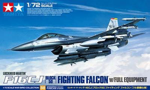 Tamiya 1/72 US F-16CJ (Block 50) Fighting Falcon w/ Full Equipment 60788