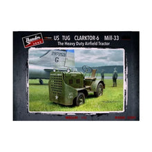 Load image into Gallery viewer, Thunder Model 1/32 US Tug Clarktor 6 Mill-33 Heavy Duty Airfield Tractor 32001