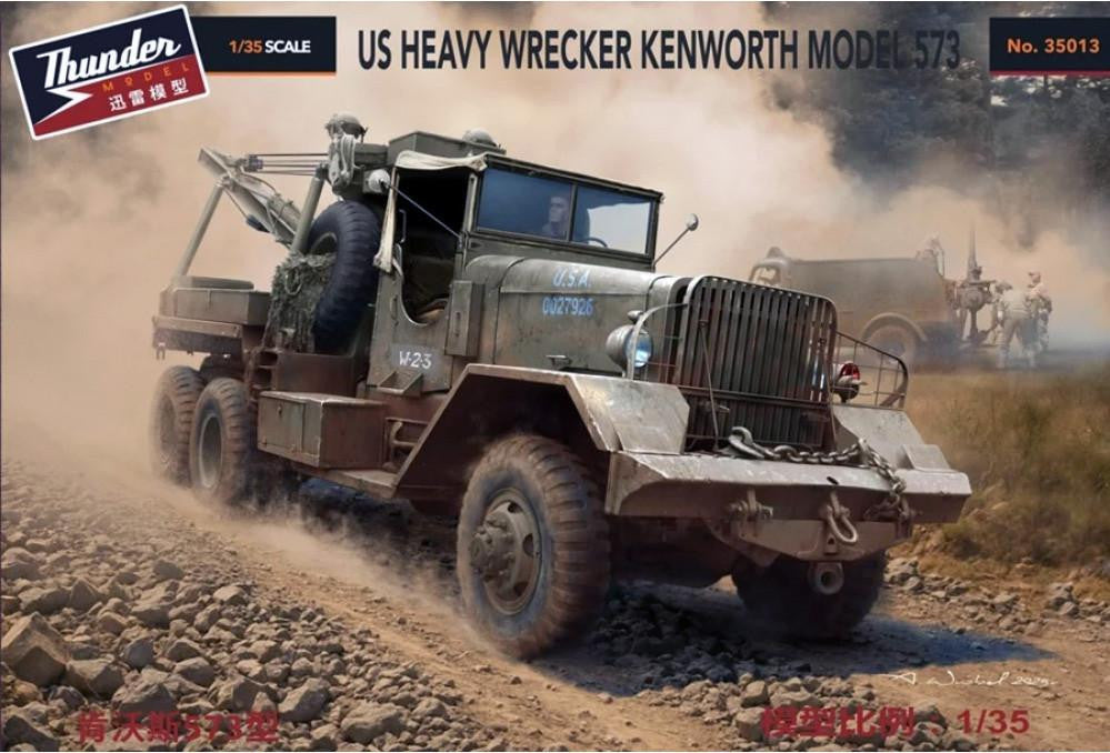 Thunder Model 1/35 US Heavy Wrecker Kenworth Model 573 35013