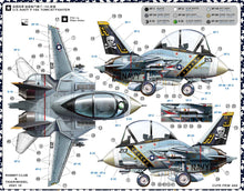Load image into Gallery viewer, Tiger Model Cute Plane U.S. Navy F-14A &quot;Tomcat&quot; Fighter #222
