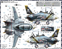 Load image into Gallery viewer, Tiger Model Cute Plane U.S. Navy F-14A "Tomcat" Fighter #222