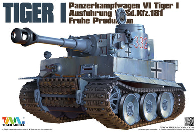 Tiger Model Cute Tank German Tiger I TM502