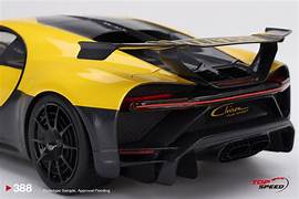 Top Speed 1/18 Bugatti Chiron Pur Sport Yellow TS0388 SALE