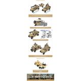 Load image into Gallery viewer, Magic Factory 1/35 US MZDR D4 UltraLight Tactical All-Terrain Vehicle Dual Combo 2005