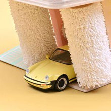 Load image into Gallery viewer, Norev 1/43 Palm Springs Gas Station w/ Yellow Porsche 911 Turbo G43000
