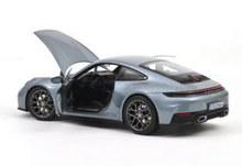 Load image into Gallery viewer, Norev 1/18 Porsche 911 (992) Carrera 2025 Polar Silver Metallic 187171