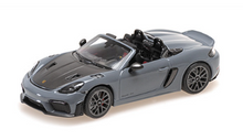Load image into Gallery viewer, Minichamps 1/43 Porsche Spyder RS (2023) Grey w/ Weissach Package 410063130