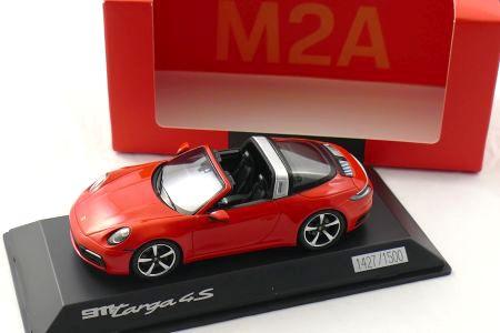 Spark 1/43 PORSCHE 992 Targa 4S Lava Orange WAP0209220RTRG