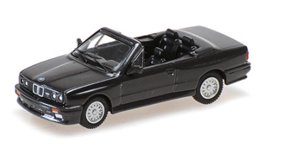 Minichamps 1/87 HO BMW M3 (E30) Convertible 1988 Black 870020234