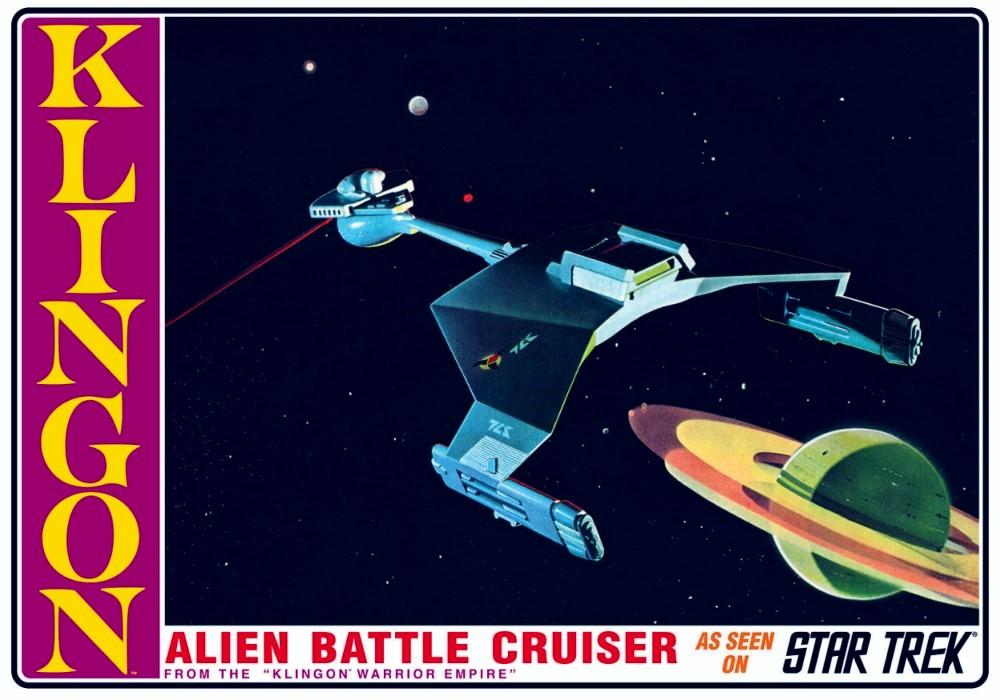AMT 1/650 Star Trek Klingon Warrior Empire Alien Battle Cruiser 1428 COMING SOON