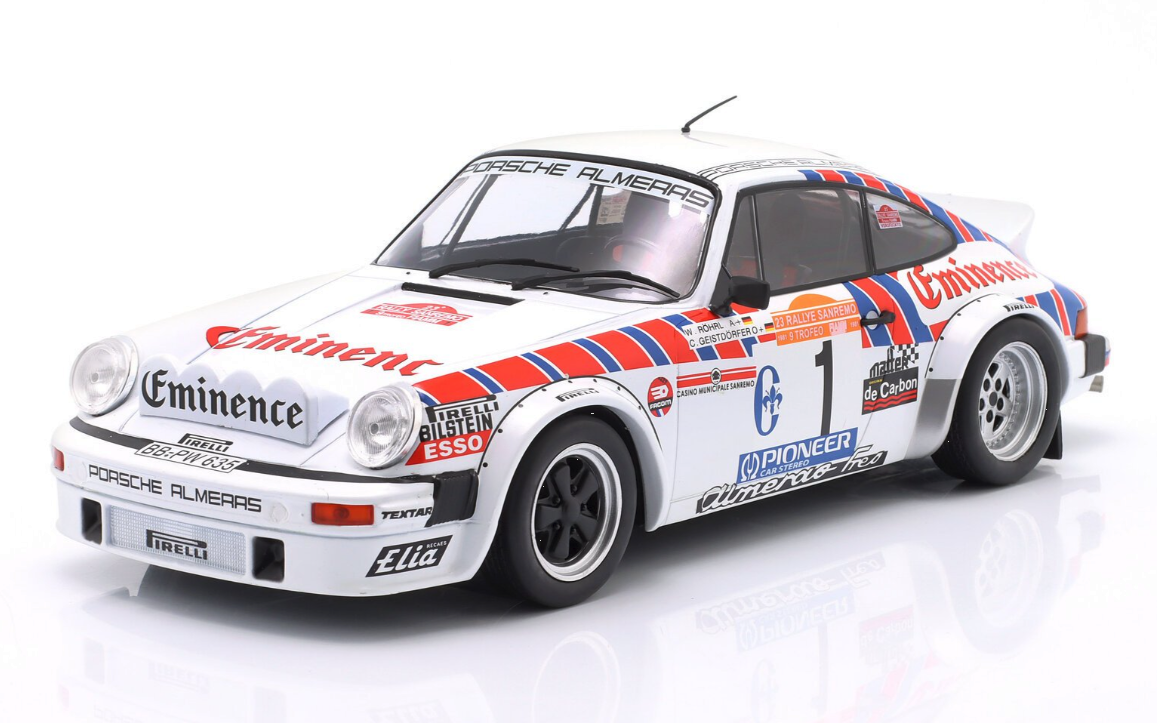 Werk83 1/18 Porsche 911 SC Gr.4 #1 Rallye San Remo 1981 W1805801