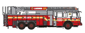 PCX87 1/87 HO FDNY 2013 Ferrara Ultra Ladder 166 (Coney Island) Fire Truck PCX870692 COMING SOON