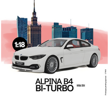 Load image into Gallery viewer, GT Spirit 1/18 BMW Alpina B4 Bi-Turbo (2024) White GT963